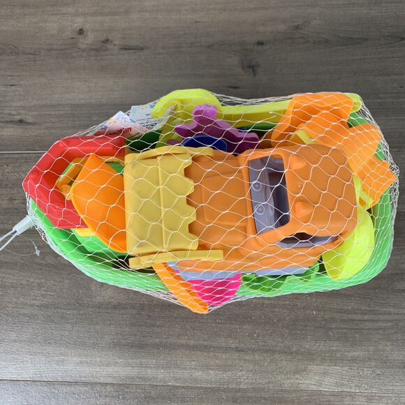 DraMosary 19pcs Beach Sand Toys Set for Kids with Boat Excavator Shovel Tool ... - Picture 8 of 11